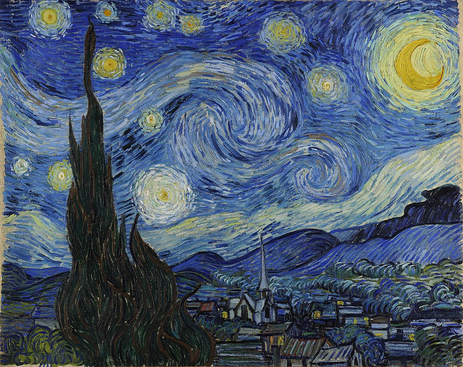 The Starry Night, Van Gogh